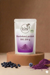 Borůvkový prášek BIO 200 g